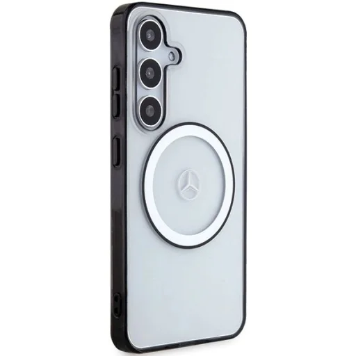 Mercedes Printed Logo MagSafe tok Samsung Galaxy S24 - átlátszó - 4