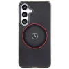 Mercedes Double Layer W Red MagSafe tok Samsung Galaxy S24 - fekete thumbnail