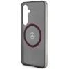 Mercedes Double Layer W Red MagSafe tok Samsung Galaxy S24 - fekete thumbnail
