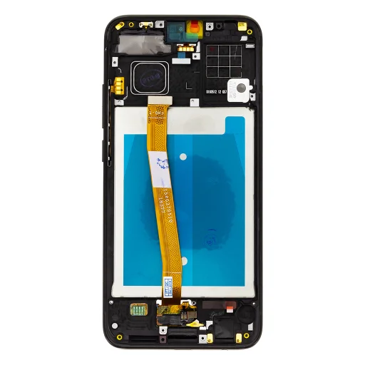 LCD kijelző + érintőegység + előlapi borítás Honor 10 fekete - 2