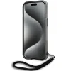  iPhone 15 fekete Karl Lagerfeld IML Mono KL Pattern & Cord tok thumbnail
