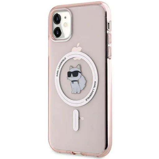 Karl Lagerfeld IML Choupette MagSafe tok iPhone 11 - rózsaszín - 2