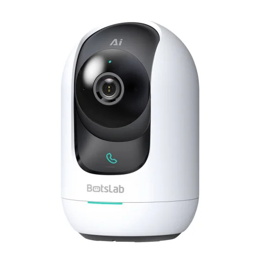 360° Beltéri WiFi Kamera Botslab 2 Pro C221 5MP 5G - 1