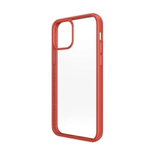 PanzerGlass ClearCase tok iPhone 12 Pro Max - átlátszó és piros - 4