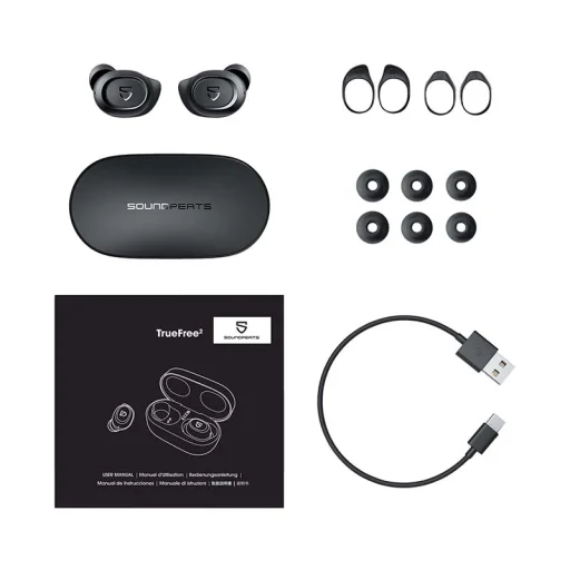 Soundpeats TrueFree2 fülhallgató (fekete) - 2