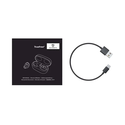 Soundpeats TrueFree2 fülhallgató (fekete) - 3