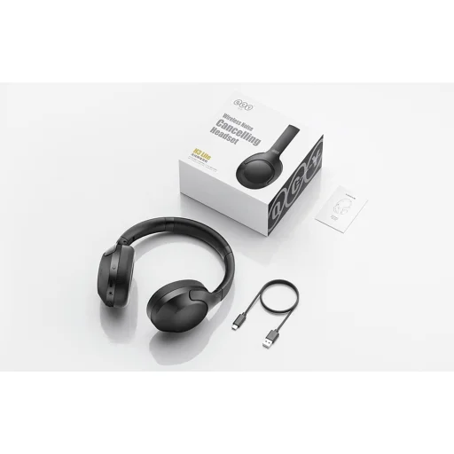 QCY H3 lite vezeték nélküli fejhallgatók, ANC (fekete), - 14