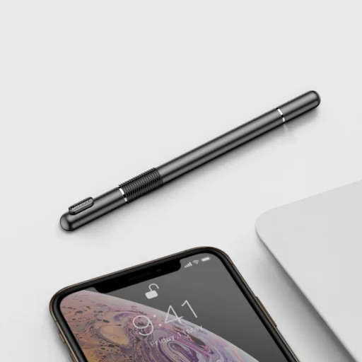 Baseus Golden Cudgel ACPCL-01 kétoldalas stylus tabletekhez és telefonokhoz gél tollal - fekete - 8