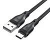 Acefast C8-04 USB-A / USB-C 3A kábel - fekete thumbnail