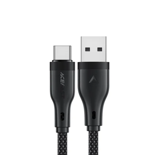 Acefast C8-04 USB-A / USB-C 3A kábel - fekete - 1