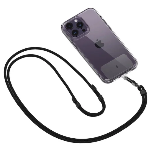 Spigen Univerzálna sada popruhov na krk a prívesok - čierna - 5