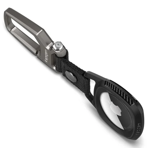  Apple AIRTAG MATT FEKETE Spigen RUGGED ARMOR tok - 5