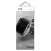 Uniq Linus szíj Apple Watch 1/2/3/4/5/6/7/8/SE/SE2/Ultra 42/44/45/49mm - szürke thumbnail