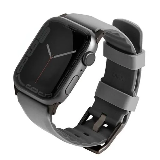 Uniq Linus szíj Apple Watch 1/2/3/4/5/6/7/8/SE/SE2/Ultra 42/44/45/49mm - szürke - 1
