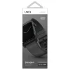Uniq Straden bőr hibrid szíj Apple Watch 1/2/3/4/5/6/7/8/SE/SE2/Ultra 42/44/45/49mm - Szürke thumbnail
