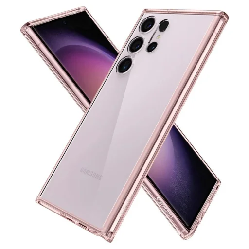  Galaxy S23 Ultra Rózsa Kristály Spigen Ultra Hybrid tok - 8