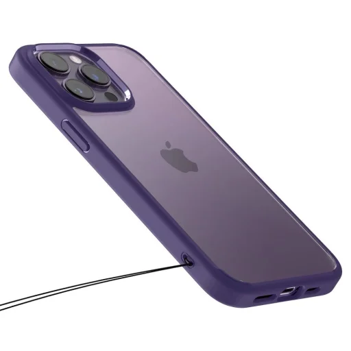  iPhone 14 Pro Mély Lila Spigen Ultra Hybrid tok - 8
