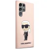 Karl Lagerfeld KLHCS23LSNIKBCP Sam S23 S918 Ultra hardcase pink/pink Silicone Ikonik thumbnail