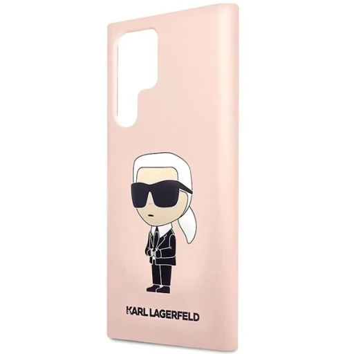 Karl Lagerfeld KLHCS23LSNIKBCP Sam S23 S918 Ultra hardcase pink/pink Silicone Ikonik - 6