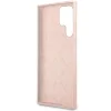 Guess GUHCS23LLSLMGPP S23 Ultra S918 pink/pink hardcase Silicone Script Metal Logo tok thumbnail