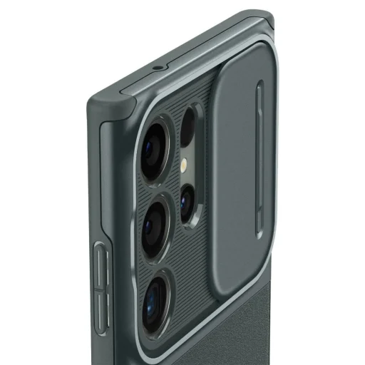 Galaxy S23 Ultra Abyss Green Spigen Optik Armor tok - 7