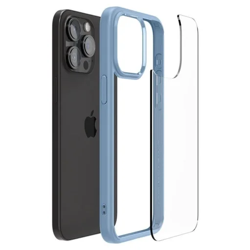  iPhone 15 Pro Max Sierra Blue Spigen Crystal Hybrid tok - 13