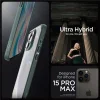  iPhone 15 Pro Max sötétzöld Spigen Ultra Hybrid tok thumbnail