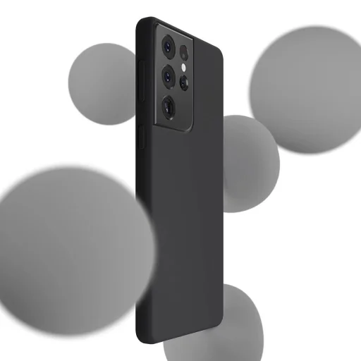 Samsung Galaxy S21 Ultra 5G - 3mk Szilikon Tok - 2