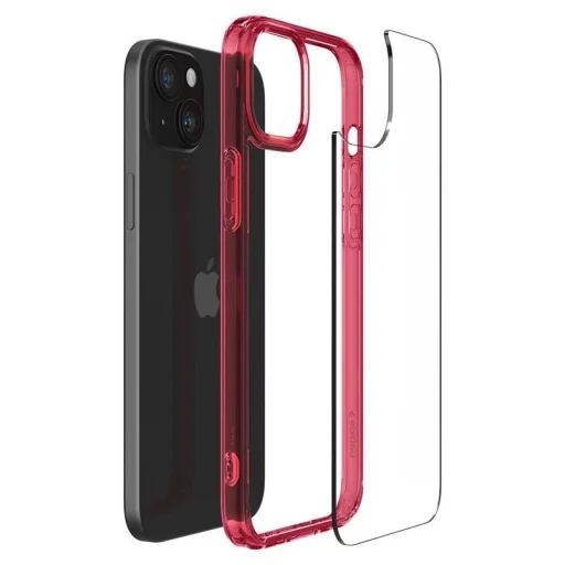  iPhone 15 Plus Spigen Ultra Hybrid, red crystal tok - 7