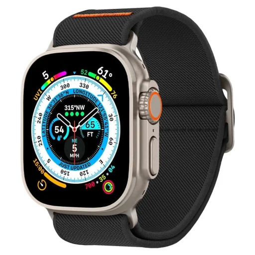 Spigen FIT LITE ULTRA Apple Watch 4 / 5 / 6 / 7 / 8 / 9 / 10 / 11 / SE / ULTRA (42 / 44 / 45 / 49 MM) FEKETE - 1
