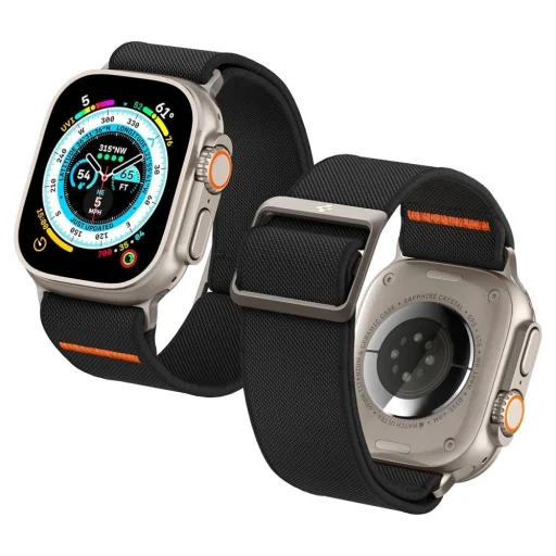 Spigen FIT LITE ULTRA Apple Watch 4 / 5 / 6 / 7 / 8 / 9 / 10 / 11 / SE / ULTRA (42 / 44 / 45 / 49 MM) FEKETE - 10