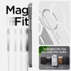  iPhone 15 Plus Fehér (Zero One Minta) Spigen Ultra Hybrid Mag tok MagSafe-hez thumbnail