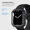  Apple Watch 7 / 8 / 9 (45 mm) Átlátszó Szürke Spigen Ultra Hybrid tok thumbnail