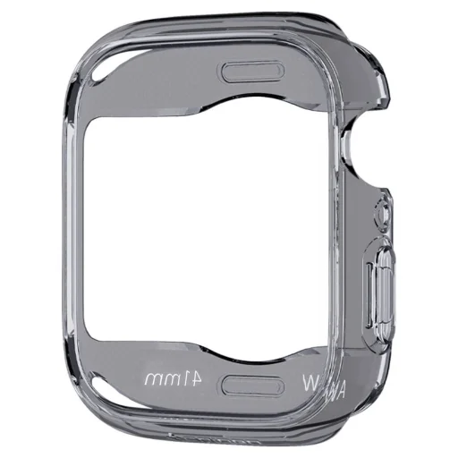  Apple Watch 7 / 8 / 9 (41 mm) átlátszó szürke Spigen Ultra Hybrid tok - 8