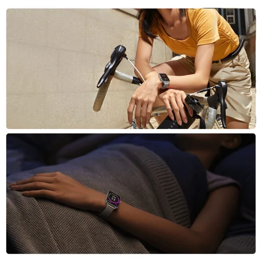 Joyroom Fit-Life JR-FT5 okosóra hívásfogadó funkcióval / IP68 védelem - ezüst - 9