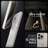  iPhone 15 Pro Max Natural Titanium Spigen Ultra Hybrid tok thumbnail