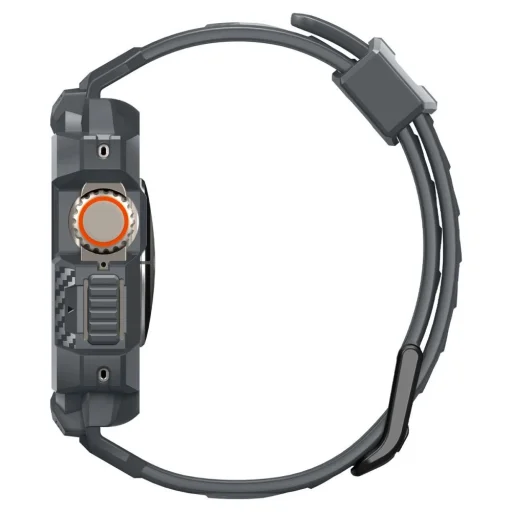  Apple Watch Ultra 1/2 (49 mm) Sötétszürke Spigen Rugged Armor Pro tok - 5