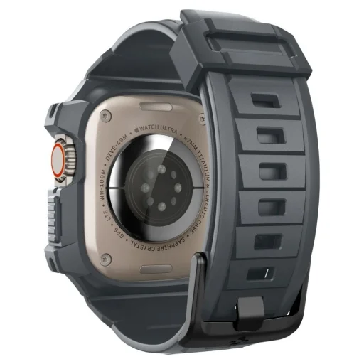  Apple Watch Ultra 1/2 (49 mm) Sötétszürke Spigen Rugged Armor Pro tok - 6