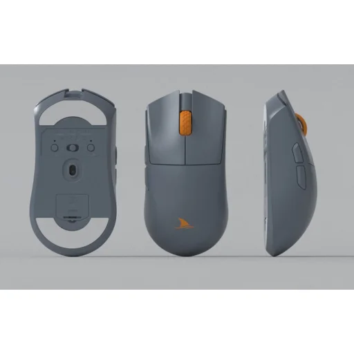 Vezeték nélküli Játékegér Darmoshark M3s (szürke) - 6