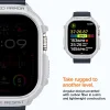  Apple Watch Ultra 1 / 2 (49 mm) fehér Spigen Rugged Armor tok thumbnail