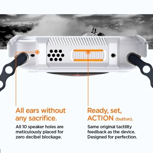  Apple Watch Ultra 1 / 2 (49 mm) fehér Spigen Rugged Armor tok - 16