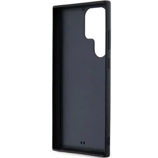 Karl Lagerfeld 3D Rubber Glitter Logo tok Samsung Galaxy S23 Ultra - fekete - 6