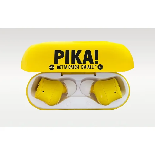 Vezeték nélküli fülhallgató TWS OTL Pokemon Pikachu (sárga) - 9