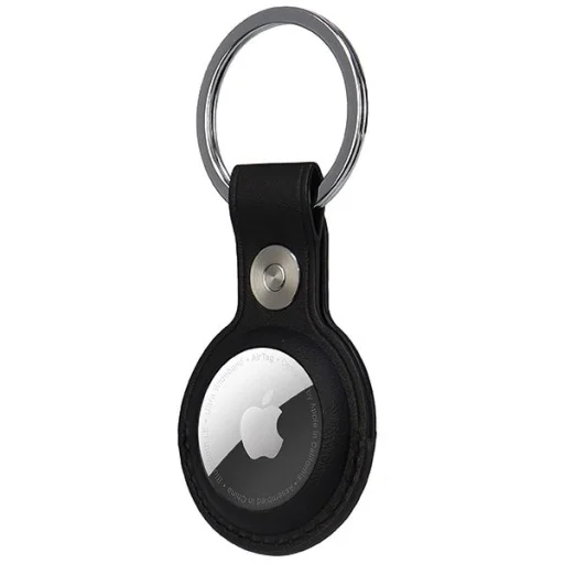  Apple AirTag fekete Audi Szintetikus Bőr tok - 5