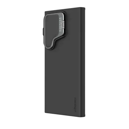 Nillkin CamShield Silky Prop Silikon Tok Samsung Galaxy S24 Ultra - fekete - 3