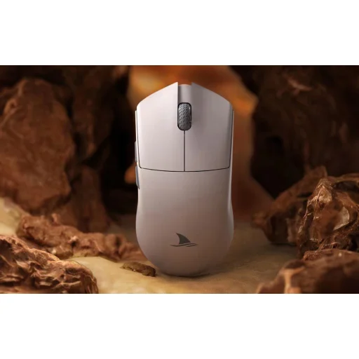 Vezeték nélküli gaming egér Darmoshark M3 (fehér) - 5