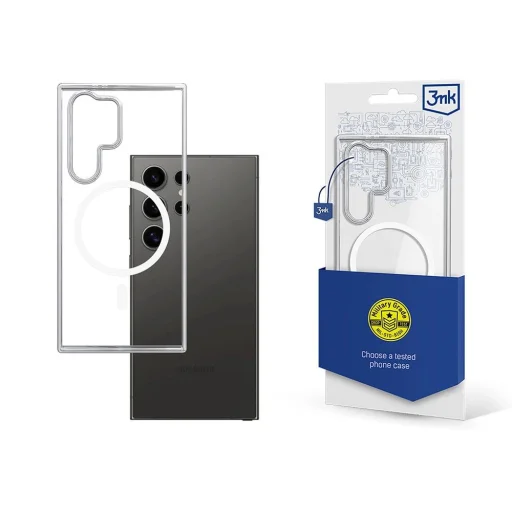 3mk MagCase tok mágneses modullal Samsung Galaxy S24 Ultra - átlátszó - 1