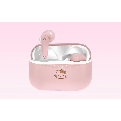 Vezeték nélküli fülhallgató TWS OTL Hello Kitty (rózsaszín) - 6