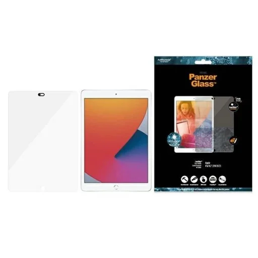 PanzerGlass E2E Super+ edzett üveg kamerafedéllel iPad 10.2 üvegfólia - 1