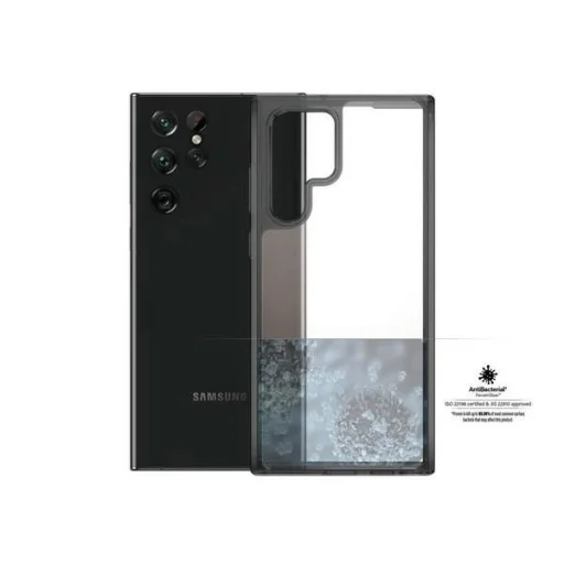PanzerGlass HardCase antibakteriális katonai szintű minősítéssel rendelkező tok Samsung Galaxy S22 Ultra - átlátszó - 4